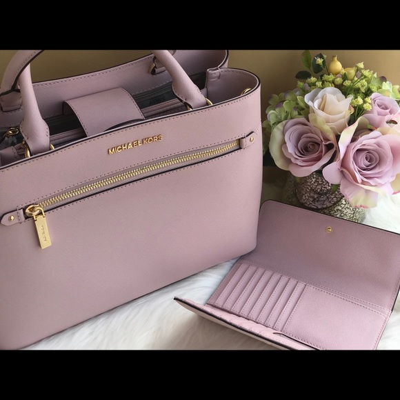 🌷MICHAEL KORS Medium Blossom Satchel Set - Picture 7 of 7